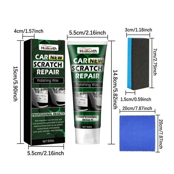 Crema Reparador De Rayones Para Vehiculo