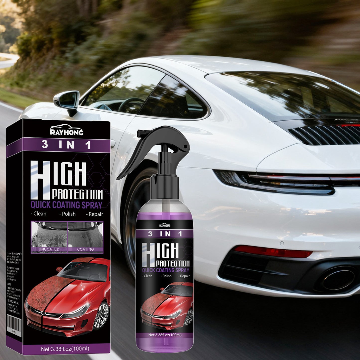 Spray Limpiador Para Auto